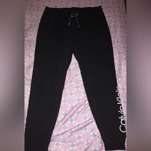 Calvin Klein - size:M - black with white lettering